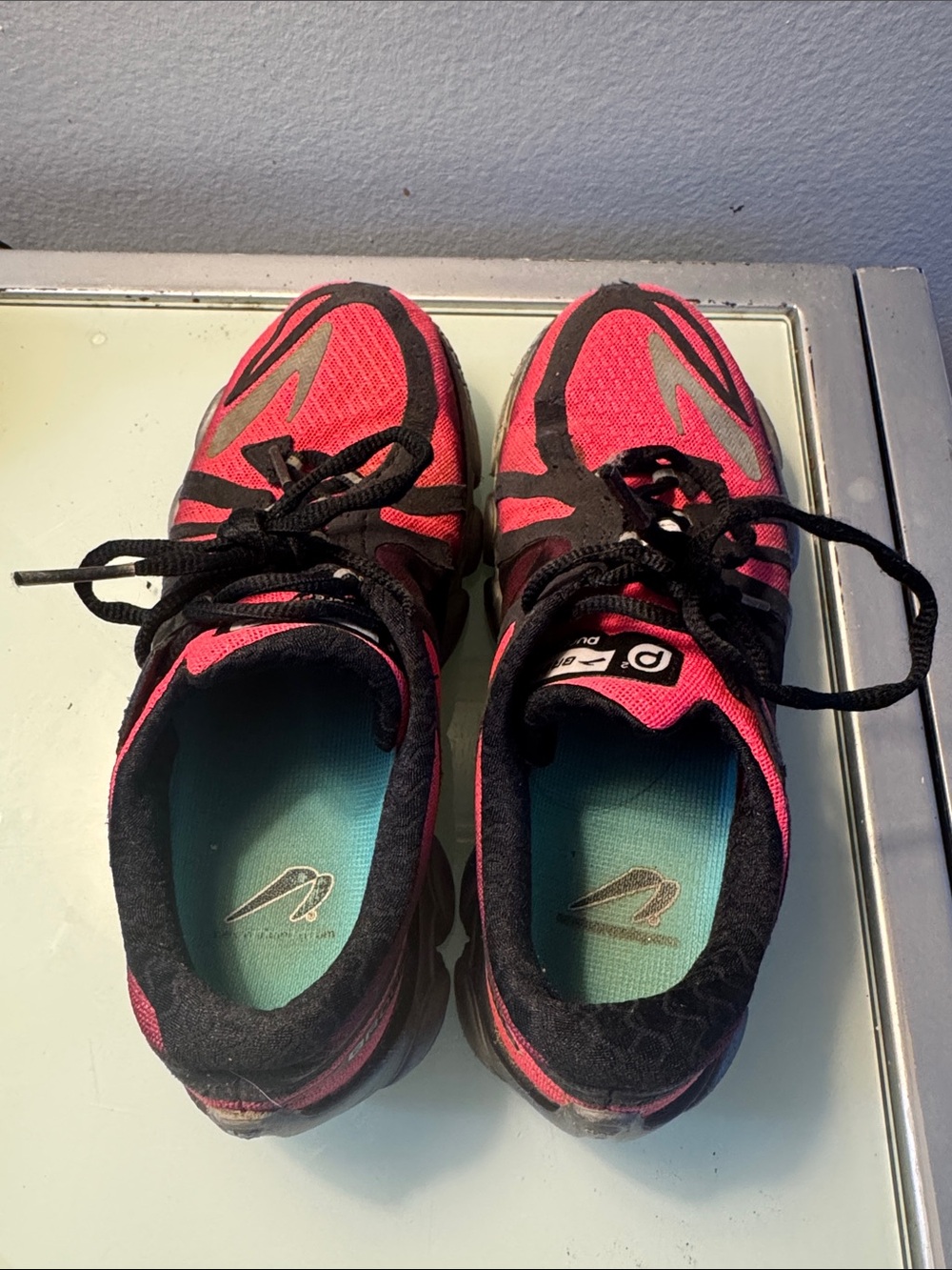 Brooks Brand Women’s Pink and Black Running Shoes